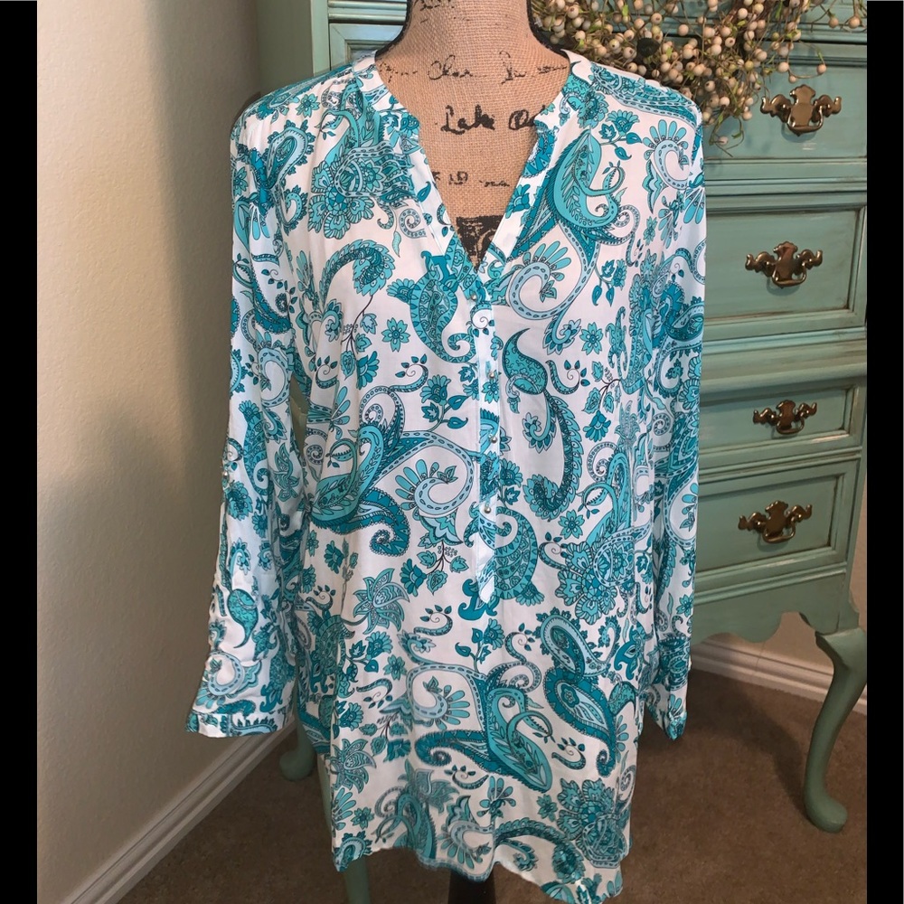 Paisley Summer Top- Darling!